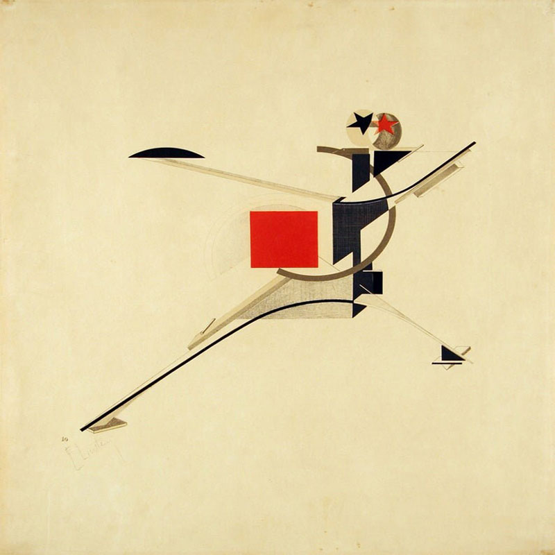 Lissitzky new man 30